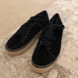 Worn once espadrille sneakers from Barcelona!